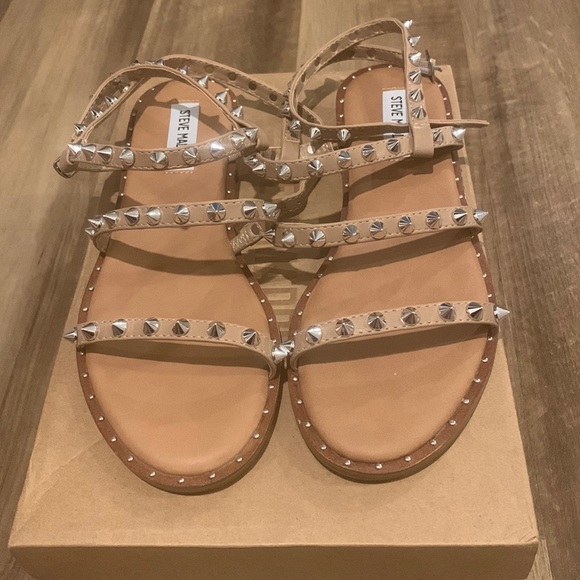 Steve Madden Transport Studded Strappy Sandal - Picture 7 of 9